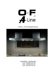 O+F A-line EL 215ET64-816 CN Einbau- Und Montageanleitung