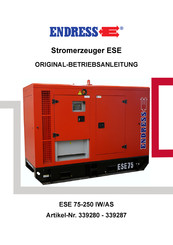 Endress ESE 75-250 IW/AS Originalbetriebsanleitung