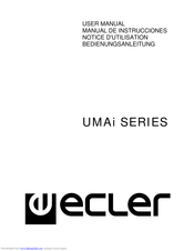 Ecler UMAi-Serie Bedienungsanleitung
