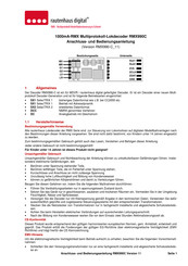 rautenhaus digital RMX990C Anschluss- Und Bedienungsanleitung