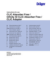 Dräger CLIC Absorber Free Gebrauchsanweisung