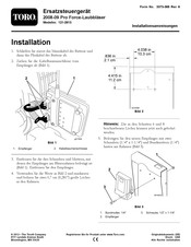 Toro 121-2813 Installationsanweisungen