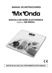 Mx Onda MX-PB2441 Benutzerhandbuch