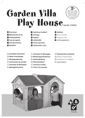 Keter K&D Design Garden Villa Play House 17182766 Montageanleitung