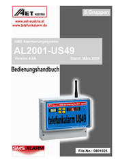 AET AL2001-US49 Bedienungshandbuch