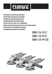 Narex EBU 13-14 CE Originalbetriebsanleitung