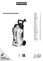 Kärcher K 2 Premium Full Control Betriebsanleitung