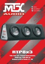 MTX Audio MTX RTP8x3 Bedienungsanleitung