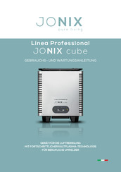 Jonix Linea Professional cube Gebrauchs- Und Wartungsanleitung