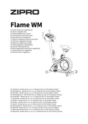 Zipro Flame WM Bedienungsanleitung