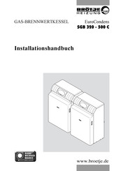BROTJE Eurocondens SGB series Installationshandbuch