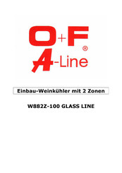 O+F A-Line W882Z-100 Gebrauchsanweisung