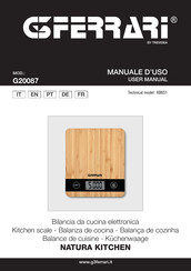 TREVIDEA G3 FERRARI NATURA KITCHEN Bedienungsanleitung