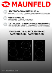 Maunfeld EVCE.594F.D-BK Detaillierte Bedienungsanleitung