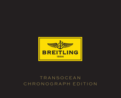 Breitling TRANSOCEAN CHRONOGRAPH Bedienungsanleitung
