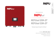 REFU REFUsol 20K-2T Bedienungsanleitung