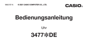 Casio 3477 Bedienungsanleitung