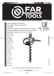 FAR TOOLS TE 1200 Bedienungsanleitung