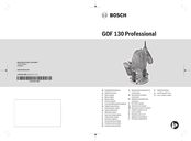 Bosch GOF 130 Professional Originalbetriebsanleitung