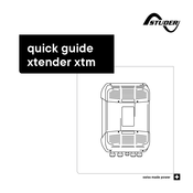 Studer Xtender XTM 2600-48 Kurzanleitung