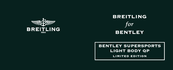 Breitling BENTLEY SUPERSPORTS LIGHT BODY QP Bedienungsanleitung