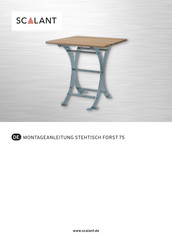SCALANT FORST 75 Montageanleitung