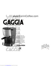 Gaggia Evolution Gebrauchsanweisung