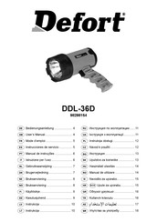 Defort DDL-36D Bedienungsanleitung