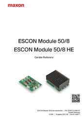 Maxon ESCON 50/8 HE Geräte-Referenz