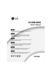 LG GCR-8523B Bedienungsanleitung