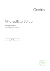 Occhio Mito soffitto 20 up Montageanleitung