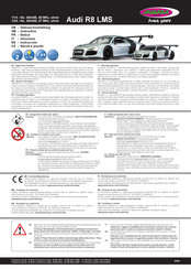 Jamara Audi R8 LMS Gebrauchsanleitung