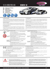 Jamara BMW i8 Gebrauchsanleitung