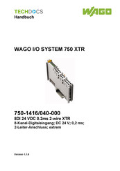 WAGO 750-1416/040-000 Handbuch