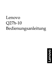 Lenovo Q27h-10 Bedienungsanleitung