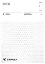 Electrolux LRS1DF39X Handbuch