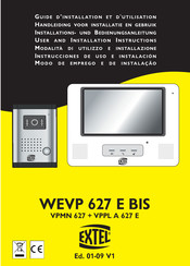 Extel VPPL A 627 E Installations- Und Bedienungsanleitung