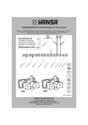 Hansa HANSAMATRIX 4402 Montage- Und Bedienungsanleitung