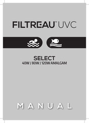 filtreau UV-C SELECT 80W AMALGAME Bedienungsanleitung