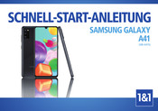 Samsung Galaxy A 41 Schnellstartanleitung