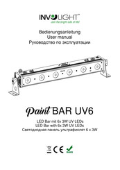 involight Paint BAR UV6 Bedienungsanleitung