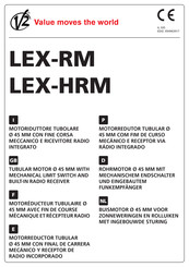 V2 LEX-RM20-120V Handbuch