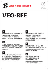 V2 VEO-RFE series Anleitung