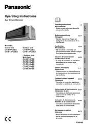 Panasonic CU-E12PD3EA Bedienungsanleitung