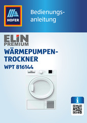 Elin Premium WPT 816144 Bedienungsanleitung