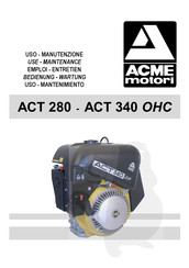 ACME motori ACT 280 Bedienung-Wartung