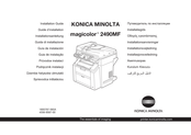Konica Minolta magicolor 2490MF Installationsanleitung