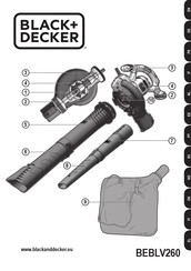 Black+Decker BEBLV260 Bedienungsanleitung