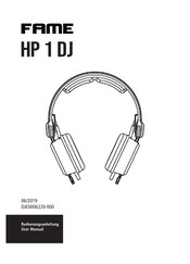 FAME Audio HP 1 DJ Bedienungsanleitung