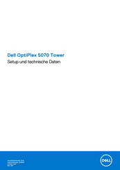 Dell OptiPlex 5070 Tower Einrichtung Und Technische Daten